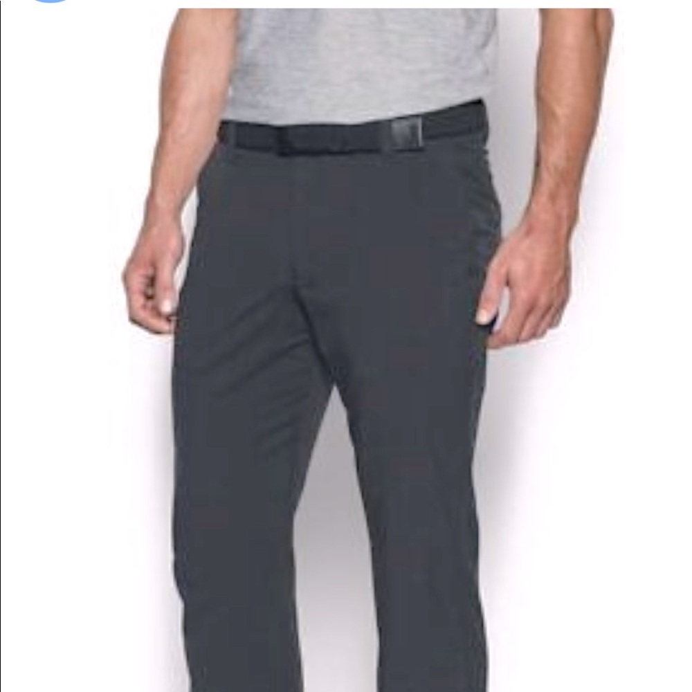 NWOT Under Armour Men's UA Match Play Golf Pants Black 32x32 Style# 1248089